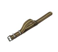 Correa de reloj de nailon de 18/20/22 mm x 28,5 cm, correa de reloj deportiva para uso diario e informal.,Verde Amarillo-Negro,20mm