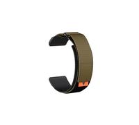 Correa de reloj de nailon de 22 mm y 26 mm compatible con Garmin Fenix 5/6/7/5X/6X/7X compatible con Forerunner 955/935/Instinct/Correa Bracelet(Black Khaki,26mm)
