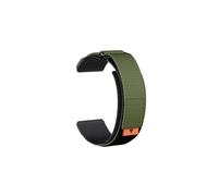 Correa de reloj de nailon de 22 mm y 26 mm compatible con Garmin Fenix 5/6/7/5X/6X/7X compatible con Forerunner 955/935/Instinct/Correa Bracelet(Black Army Green,26mm)