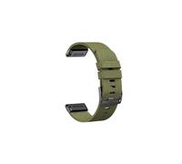 Correa de reloj de nailon de 22 mm y 26 mm compatible con Garmin Fenix 7/7Pro/7X/6X/6 Pro/5X/5 Plus/6/Epix/Instinct, pulsera reemplazable(Army green,22mm)