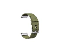 Correa de reloj de nailon de 22 mm y 26 mm compatible con Garmin Fenix 7/7Pro/7X/6X/6 Pro/5X/5 Plus/6/Epix/Instinct, pulsera reemplazable(Army green2,26mm)
