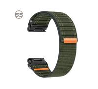 Correa de reloj de nailon de 26 mm para Garmin Fenix 8/5/6/7X Pro/Epix 935/965 Green