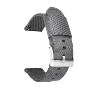 Correa de reloj de nailon de lona de 20/22 mm, diseño de liberación rápida, correa de repuesto,Gary,22 mm