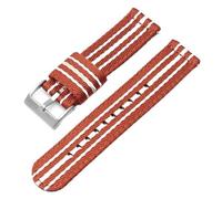 Correa de reloj de nylon 20 mm 22 mm para hombre para hombres lienzo deportivo