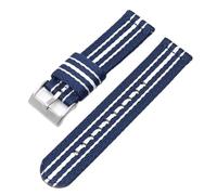 Correa de reloj de nylon 20 mm 22 mm para hombre para hombres lienzo deportivo