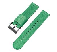 Correa de reloj de nylon 20 mm 22 mm para hombre para hombres lienzo deportivo