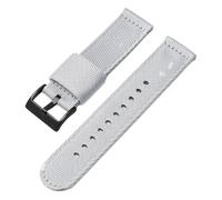 Correa de reloj de nylon 20 mm 22 mm para hombre para hombres lienzo deportivo