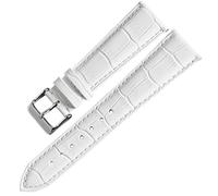 Correa de reloj de piel auténtica de calidad para mayor durabilidad y comodidad tanto para hombres como para mujeres, 14mm, Acetato, No es una piedra preciosa