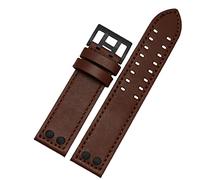 Correa de reloj de piel auténtica para Hamilton H760250 H77616533, 20 mm, 22 mm, con cierre de botón