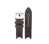 Correa de reloj de piel de vaca azul Compatible con Casio GST-B100/S130/S110/S120/W130L/W100/210/W300 pulsera de reloj Retro for hombre