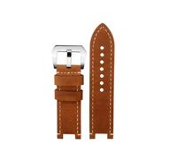 Correa de reloj de piel de vaca azul Compatible con Casio GST-B100/S130/S110/S120/W130L/W100/210/W300 pulsera de reloj Retro for hombre