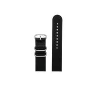 Correa de reloj de piel de vaca Compatible con Casio PROTREK PRW-60 PRW-61Y PRW-50Y PRW-70Y PRW-30 Correa de reloj deportiva de cuero vintage for hombre Anillo de acero inoxidable(Black-silver)