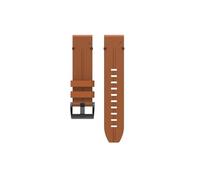 Correa de reloj de pulsera de cuero, ajuste fácil, pulsera de enlace rápido, correa de 22MM, apta for pulsera de reloj for Garmin Fenix 5 (Color : Brown, Size : For Quatix 5)