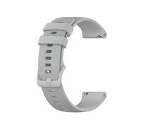 Correa de reloj de pulsera de silicona para Garmin Venu Sq, silicona flexible, multicolor, correa de repuesto para Garmin Venu/Garmin Vivoactive 3/Vivoactive 3 Music (gris), Silicona