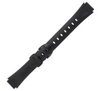 Correa de reloj de repuesto Casio - Negro - 10129723 para LW-200-1AV LW-200-1BV, Resina