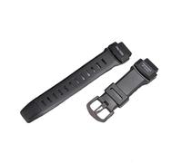 Correa de reloj de resina apta for Casio Pro Trek Prg 260 500 Prw 2000 2500 5100, pulsera impermeable con hebilla, accesorios for reloj(Black B LJQ)