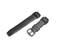 Correa de reloj de resina apta for Casio Pro Trek Prg 260 500 Prw 2000 2500 5100, pulsera impermeable con hebilla, accesorios for reloj(Black B)