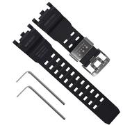 Correa de reloj de resina para Casio G-Shock GWG-2000 GWG-2040 Master of G Mudmaster Twin Sensor, correa de reloj negra para hombre, GWG-2000, Silicona, Sin piedra preciosa
