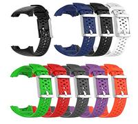 Correa de reloj de silicona compatible con Polar M400/M430 con herramienta, correa de reloj de silicona suave, correa de repuesto para rastreador de fitness