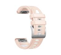 Correa de reloj de silicona de 20 mm compatible con for Garmin Fenix 8 de 43 mm, 6S Pro, 7S Pro, 5S Plus/Epix Pro Gen 2 de 42 mm