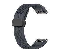 Correa de reloj de silicona de liberación rápida for reloj Garmin Fenix 7, 7s, 7X, 6, 6X Pro, 5, 5S, 5X Plus, 3HR, 26, 20, 22mm(Steel gray,26mm For Fenix 7X 7XPro)