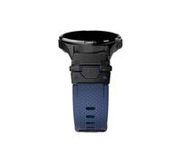 Correa de reloj de silicona de lujo de 22mm Compatible con Huawei Watch GT5/4 5/3pro 46mm Correa de reloj con conector de metal de Compatible con Huawei Watch 4/4Pro Ultimate Men pulsera(Black blue,Fo