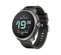 Correa de reloj de silicona y nailon tejido de 22 mm compatible con Suunto RACE/banda trenzada vertical compatible con Suunto 5 Peak/compatible con correa de pulsera Suunto 9 Peak Pro (Color : Black