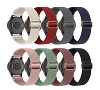 Correa de reloj de tela de nailon de 8 colores, 20 mm, para Garmin Venu 2 plus/Venu Sq/Vivoactive 3 Smart Watch, Forerunner 645/255/245 Music, Nailon