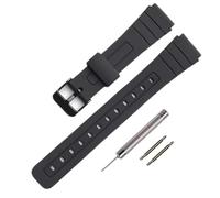 Correa de reloj de TPU de repuesto para Casio F-91W/F-84/F-94/F-105/F-108/A-158 correas de reloj para hombres y mujeres, 22 millimeters, Silicona, Ágata
