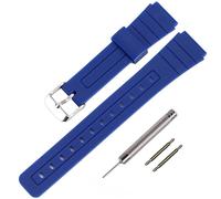Correa de reloj de TPU de repuesto para Casio F-91W/F-84/F-94/F-105/F-108/A-158 correas de reloj para hombres y mujeres, 16mm, Silicona, Ágata