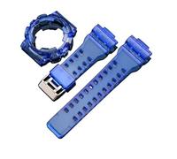 Correa de reloj deportiva de resina TPU for hombre, compatible con Casio G-SHOCK GA-100/110/120/140/GD-100/110/120/GAX-100/GLS-100