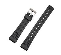 Correa de reloj deportiva TPU 16 mm, resistente al agua, compatible con Casio MQ-24, MQ-27, MQ-76, MQ24, MW-59 y MW-240(Type C)