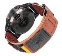 Correa de reloj deportivo de nailon, correa militar de 22 mm compatible con Garmin Fenix 8 de 47 mm/7/7 Pro/6/6 Pro/5/5 Plus/E de 47 mm, MARQ Athlete/Golfer/Driver/Captain/Adventurer/Commander