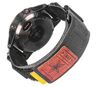 Correa de reloj deportivo de nailon, correa militar de 26 mm compatible con Garmin Instinct 3 50mm/Fenix 8 51mm/Fenix 7X/7X Pro/6X/6X Pro/5X/5X Plus, Tactix 7 Pro/Delta, Quatix 6X/5X, Descent MK1/MK2