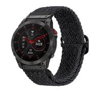 Correa de reloj elástica de nailon trenzado de 22/26mm, de liberación rápida, apta for Garmin EPIX GEN2/Fenix7/7X Solar/6X/6XPro/5XPlus/Enduro 2(4,For Garmin Enduro 2)