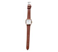 Correa de reloj esmerilada para mujer y hombre, marrón, One Size