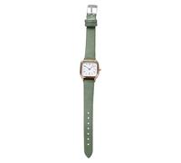 Correa de reloj esmerilada para mujer y hombre, verde, One Size