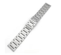 Correa de reloj estilo ostra pulida de acero inoxidable plateado de 22mm de ancho for SKX007 SKX009 SEIKO 5 SRPD53K1 SRPD63K1