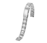 Correa de reloj for mujer compatible con Casio Fossil Longines DW Swarovski, correa de acero inoxidable for reloj de mujer, pulsera de metal.