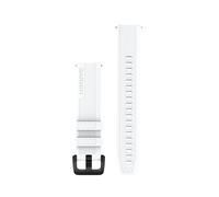 Correa de reloj Garmin 20mm de liberación rápida, silicona, blanco/negro