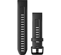 Correa de reloj Garmin 20mm QuickFit, silicona, negra