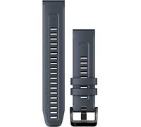 Correa de reloj Garmin 22mm QuickFit, silicona, azul granito | Correa oficial de reloj Garmin, 22mm, compatible con una selección de fenix, Forerunner, Instinct y más, resistente
