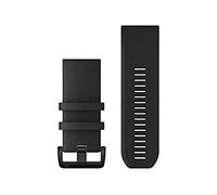Correa de reloj Garmin 22mm QuickFit, silicona, negro | Correa oficial de reloj Garmin, 22mm, compatible con una selección de fenix, Forerunner, Instinct y más, resistente