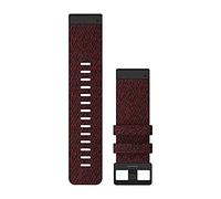 Correa de reloj Garmin 26mm QuickFit, nailon rojo engrejado