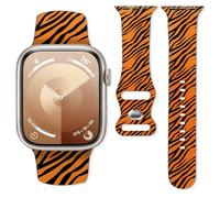 Correa de reloj inteligente compatible con iWatch Band de 38 mm, 40 mm, 41 mm, 42 mm, 44 mm, 45 mm, 49 mm, para mujeres y niñas, bonita correa de repuesto que no se decolora para iWatch SE Series 9,