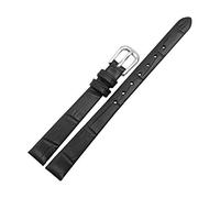 Correa de Reloj Inteligente,Correa de Reloj,Correas de Reloj de Repuesto,Correa de Reloj de Cuero for Mujer de 6 mm a 16 mm Hebilla de Acero Inoxidable Mini Pulsera Delgada Correa de Reloj Transpirabl