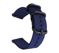 Correa de reloj inteligente de 20 mm 22 mm compatible for Huawei GT 3 42 mm 46 mm Correa deportiva de nailon compatible for Huawei GT 2/3 Pro 43 mm/Rnner/Watch Buds/pulsera 2E ( Color : Blu , Size : F