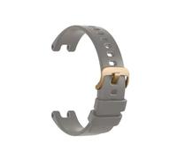 Correa De Reloj Inteligente De Repuesto De Silicona Suave For Deporte, Compatible Con Pulseras For Garmin/Lily, Accesorios For Cinturón(Gray)