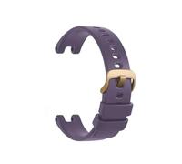 Correa De Reloj Inteligente De Repuesto De Silicona Suave For Deporte, Compatible Con Pulseras For Garmin/Lily, Accesorios For Cinturón(Purple)