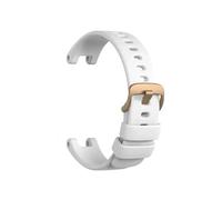 Correa De Reloj Inteligente De Repuesto De Silicona Suave For Deporte, Compatible Con Pulseras For Garmin/Lily, Accesorios For Cinturón(White)